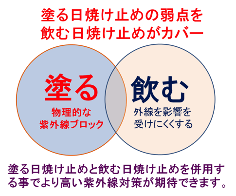 「飲む日焼け止め」ってなに？