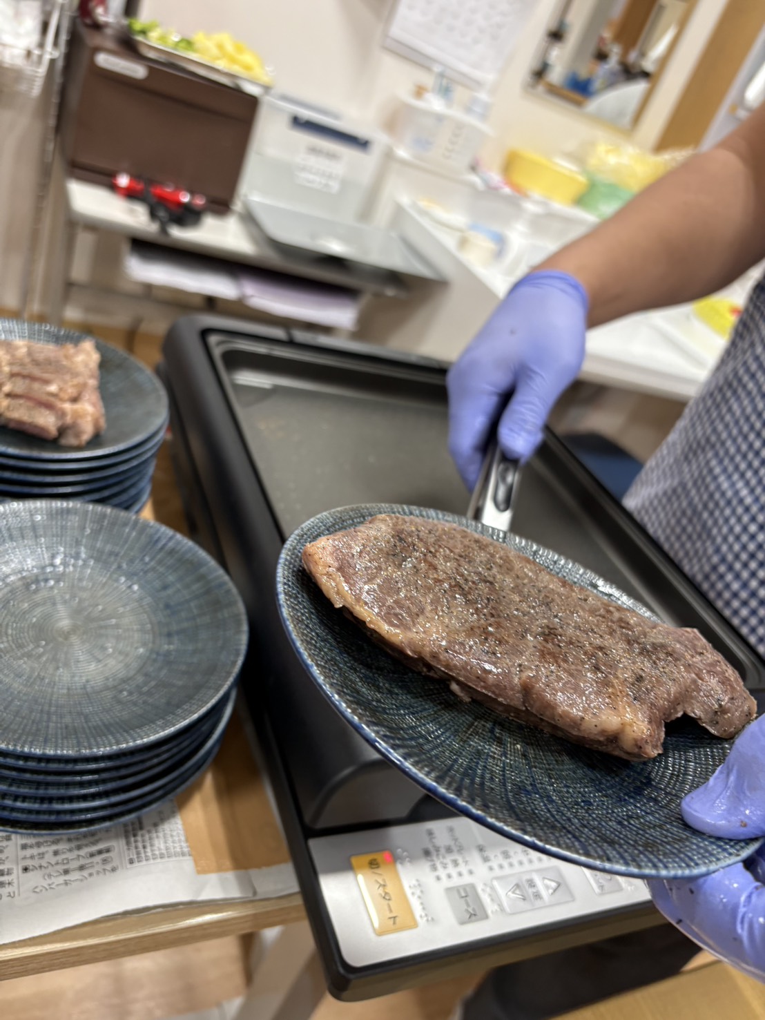 素敵なステーキ