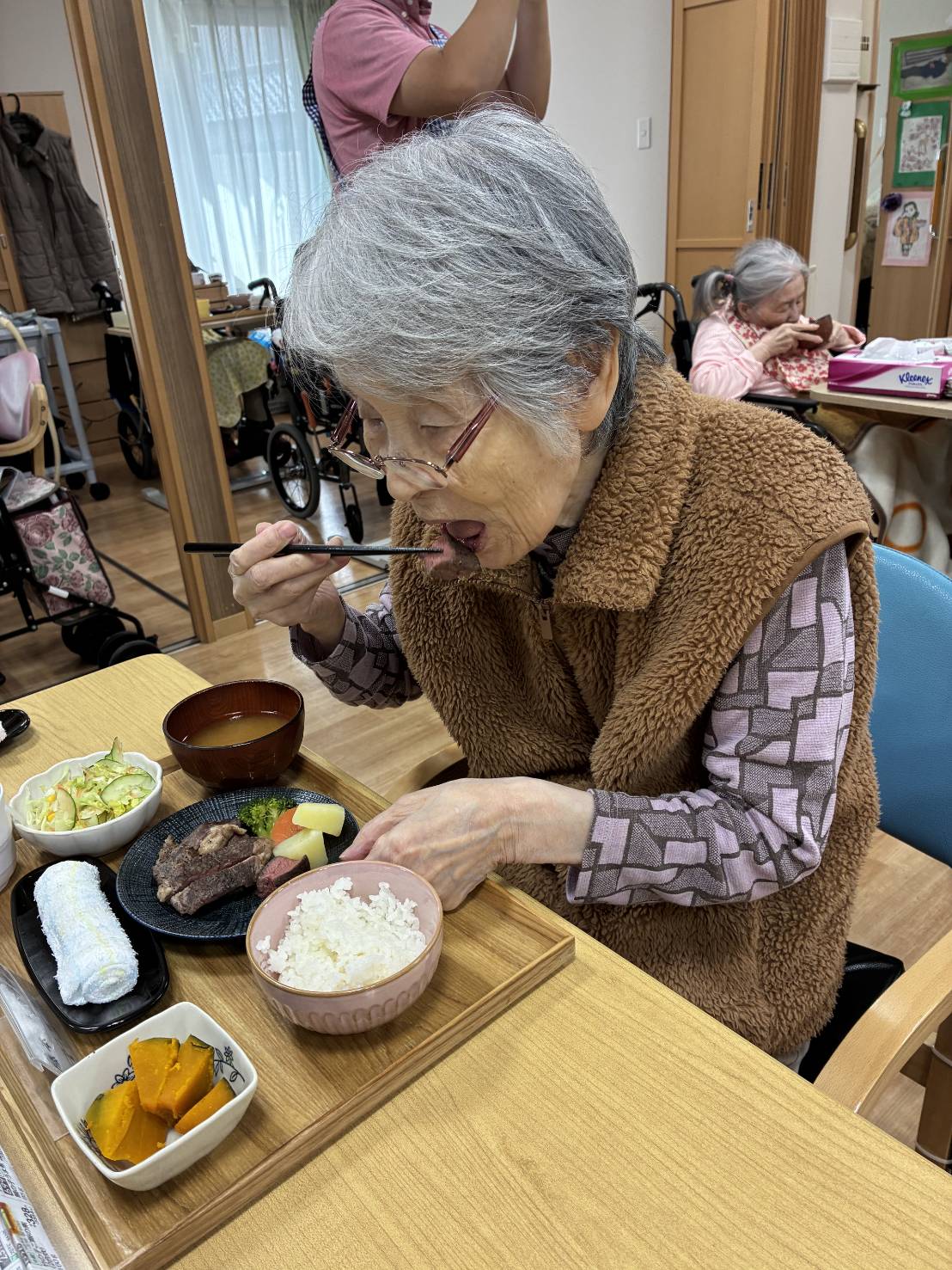 素敵なステーキ