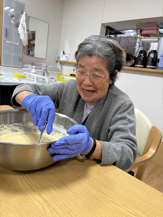 ホットケーキ焼いたよ