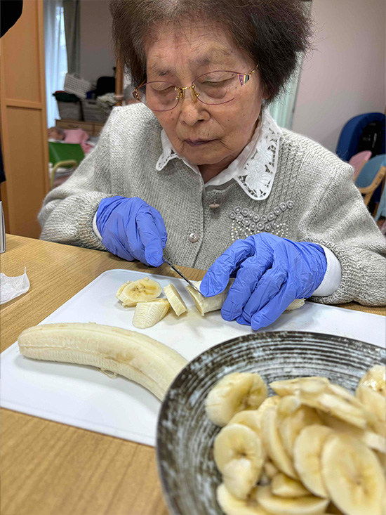 ホットケーキ焼いたよ